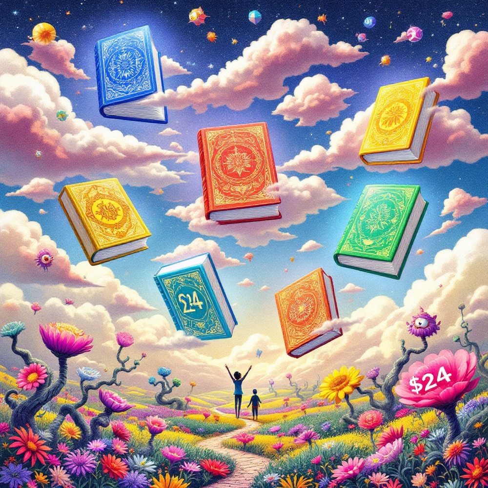 SALE 6 Books $24 Each Box CONTAINS 1 Hardcover 1 Well-Known Author GUARANTEED!